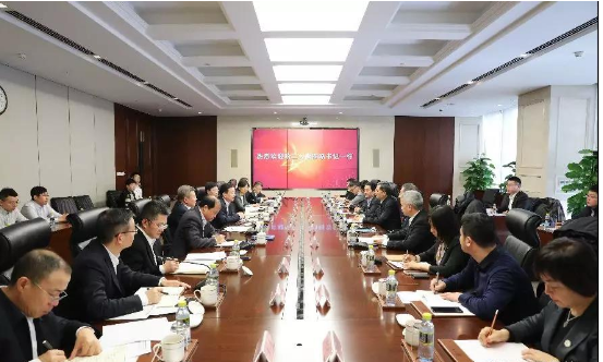 周乃翔會見哈爾濱工業(yè)大學(xué)黨委書記熊四皓、校長周玉